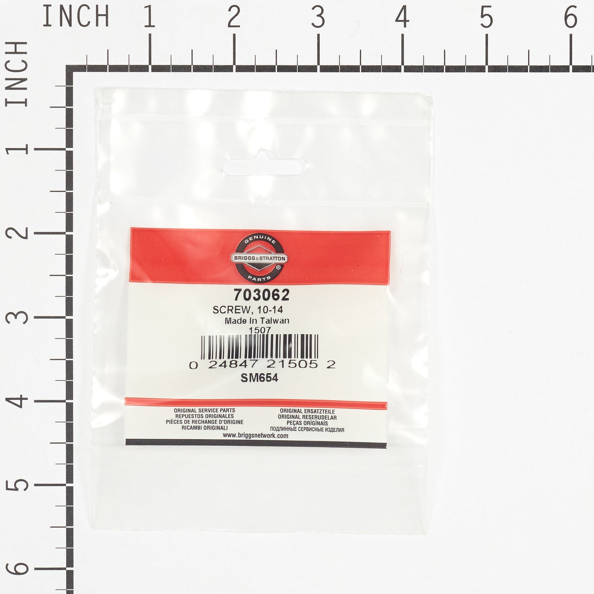 Briggs & Stratton 703062 Screw - 10-14