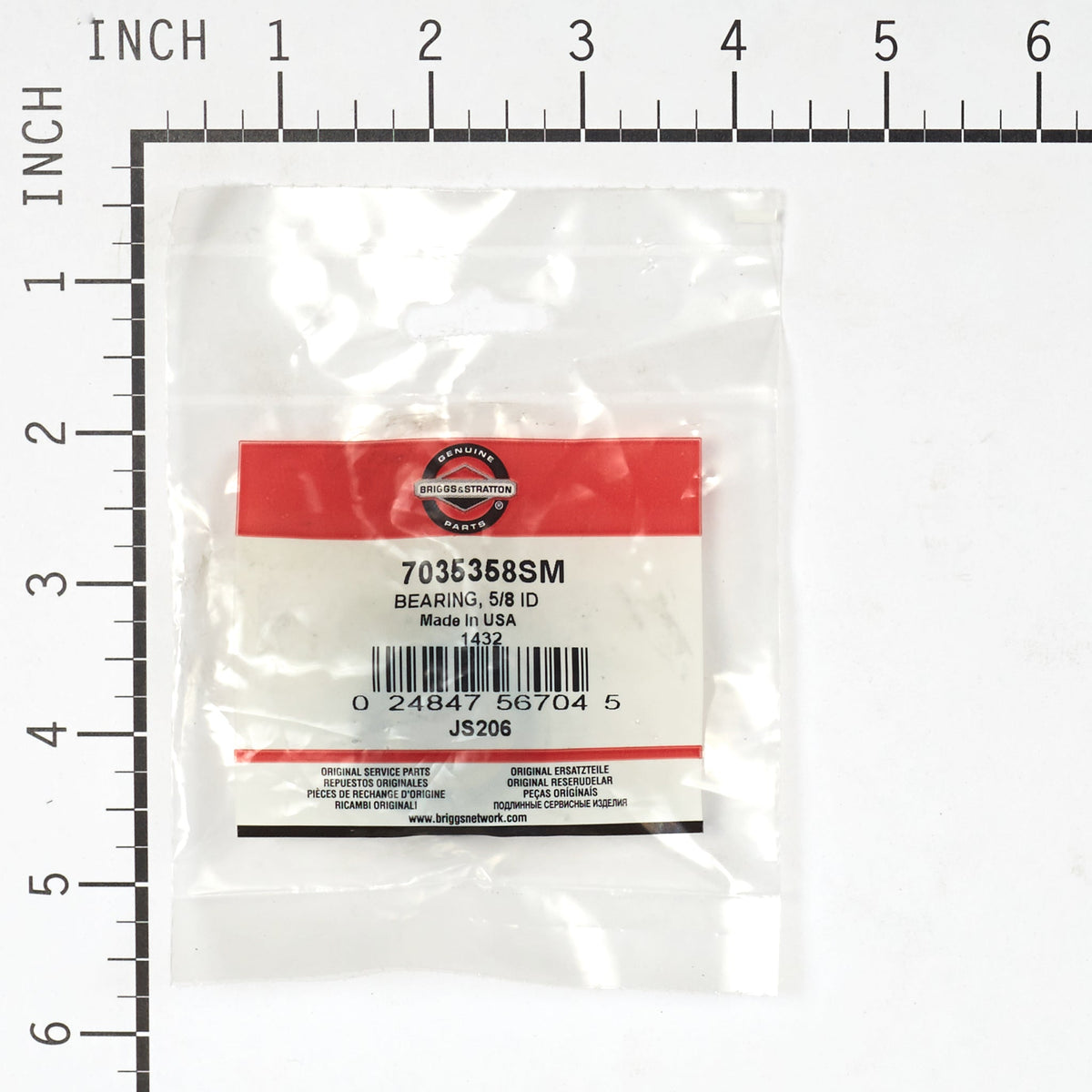 Briggs & Stratton 7035358SM 5/8" ID Bearing