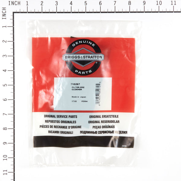 Briggs & Stratton 710267 Pre-Cleaner Filter