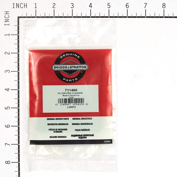 Briggs & Stratton 711460 Pre-Cleaner Filter