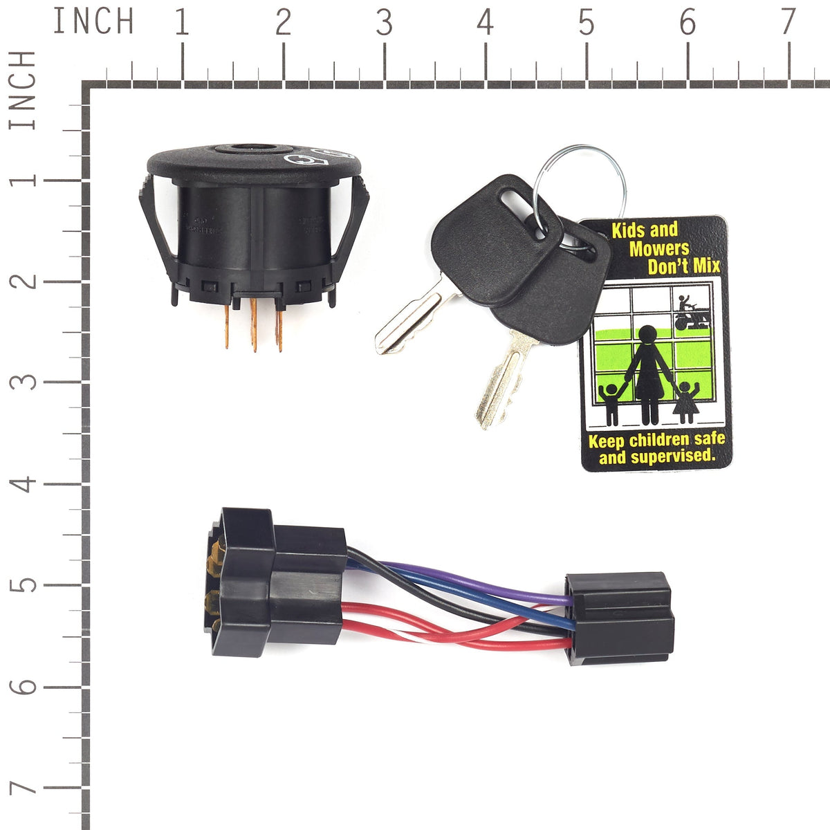 Briggs & Stratton 7600215YP Kit, IGNITION SWITCH