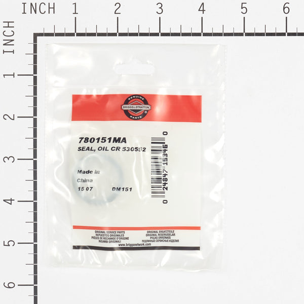 Briggs & Stratton 780151MA SEAL, OIL CR 530552