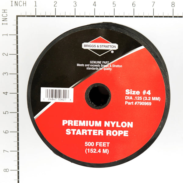 Briggs & Stratton 790969 Bulk Rope, #4, 500'