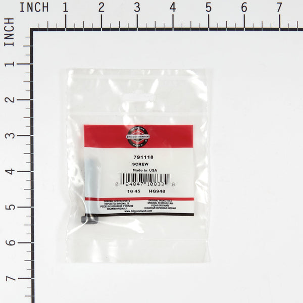 Briggs & Stratton 791118 Screw