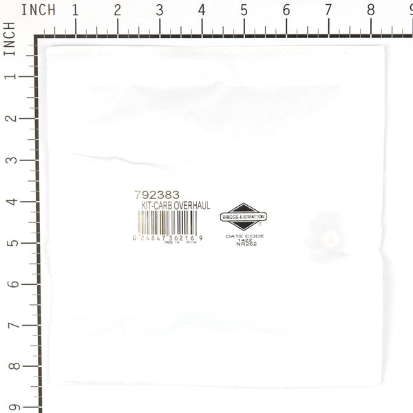 Briggs & Stratton 792383 Carburetor Overhaul Kit