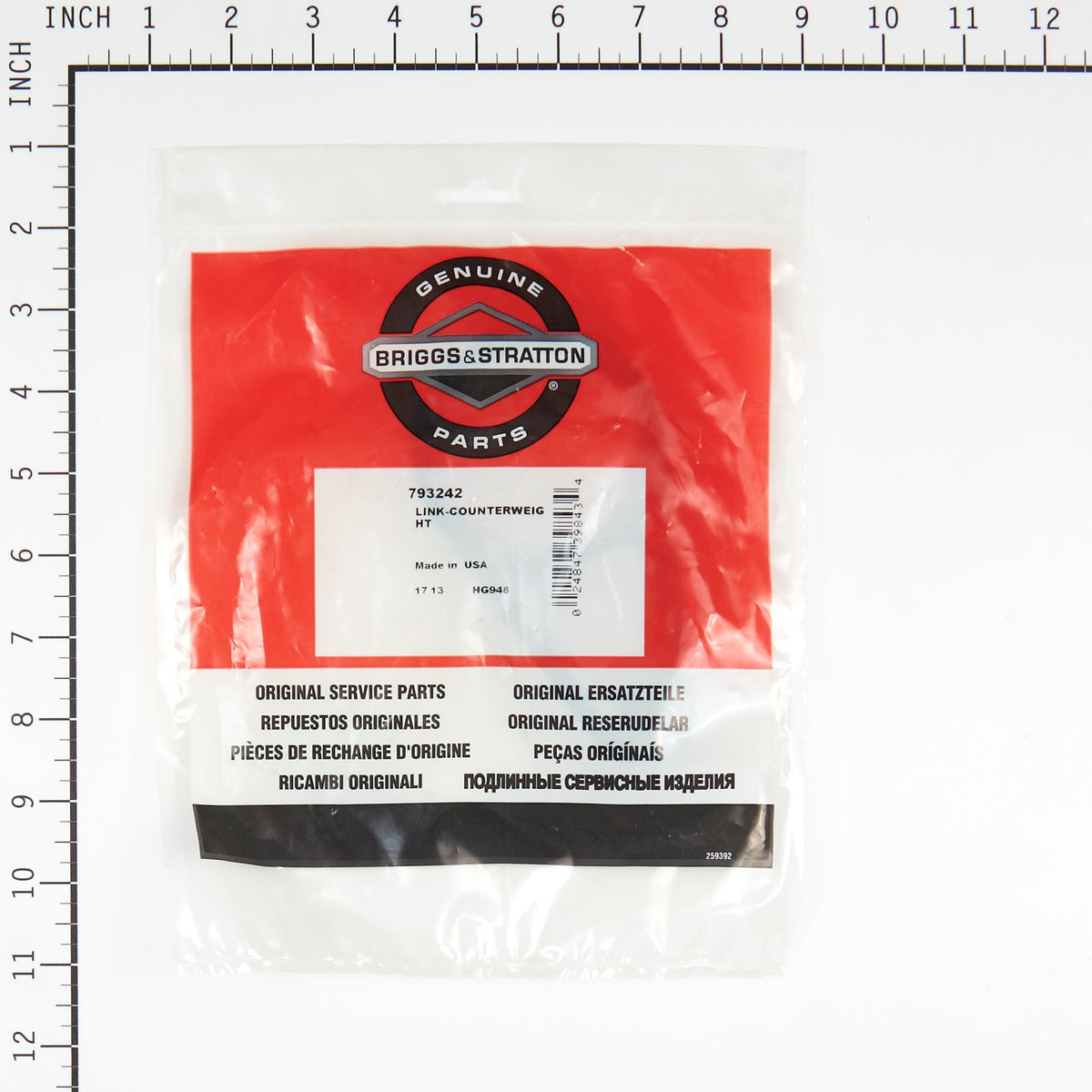 Briggs & Stratton 793242 LINK-COUNTERWEIGHT