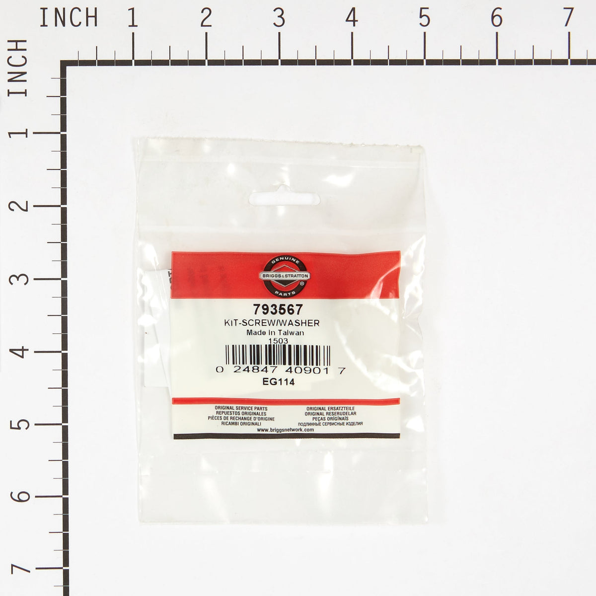 Briggs & Stratton 793567 Washer & Screw Kit