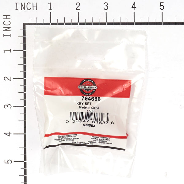 Briggs & Stratton 794696 Key Set