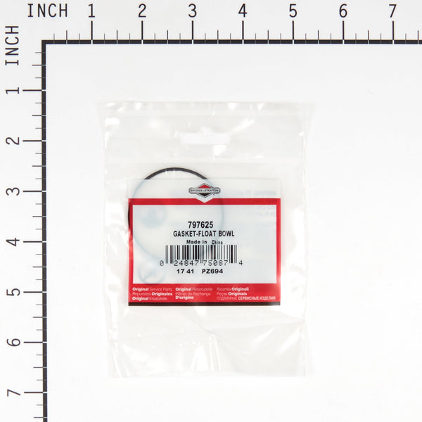 Briggs & Stratton 797625 Float Bowl Gasket