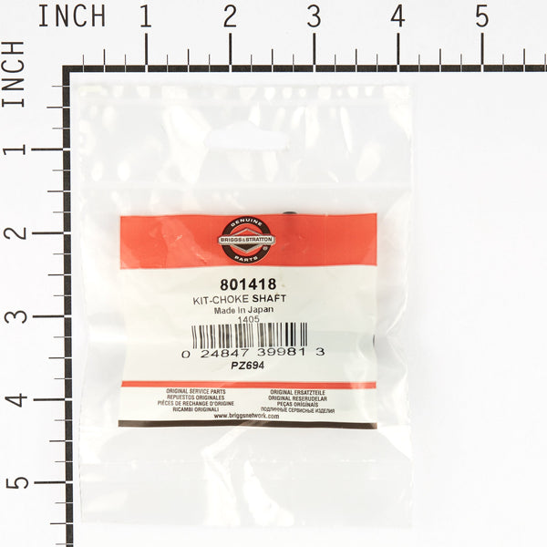 Briggs & Stratton 801418 Choke Shaft Kit