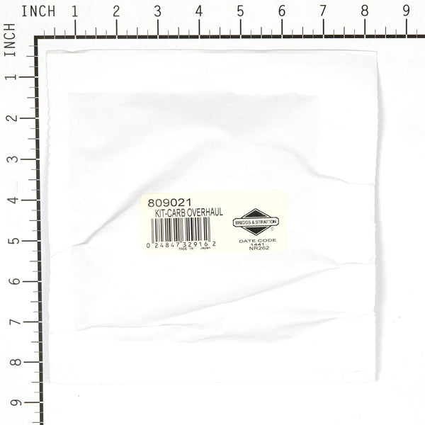 Briggs & Stratton 809021 Carburetor Overhaul Kit