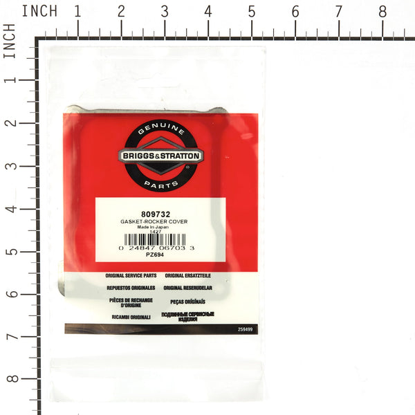 Briggs & Stratton 809732 Rocker Cover Gasket