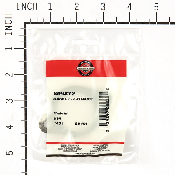 Briggs & Stratton 809872 Exhaust Gasket