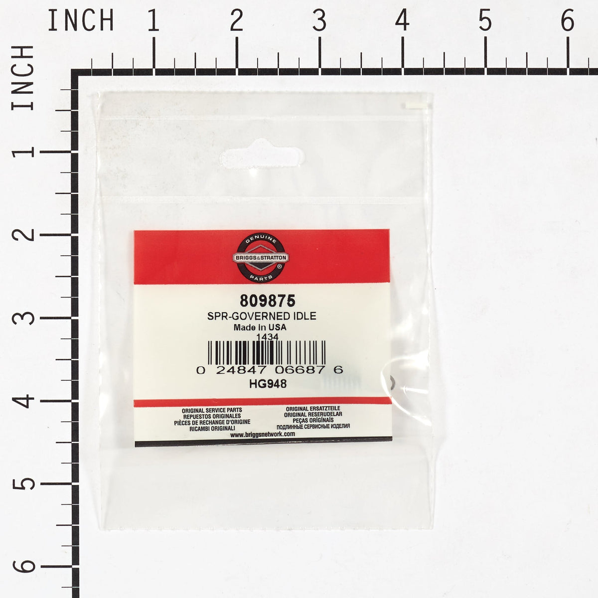 Briggs & Stratton 809875 SPRING, GOVERNED IDLE
