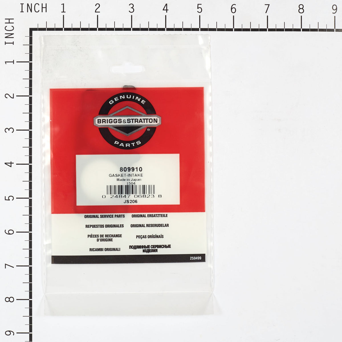 Briggs & Stratton 809910 Intake Gasket