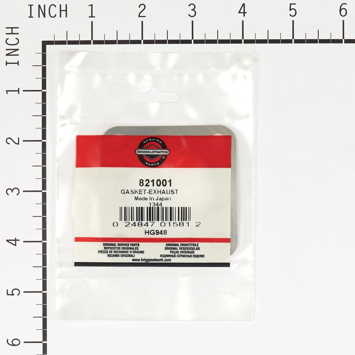 Briggs & Stratton 821001 Exhaust Gasket