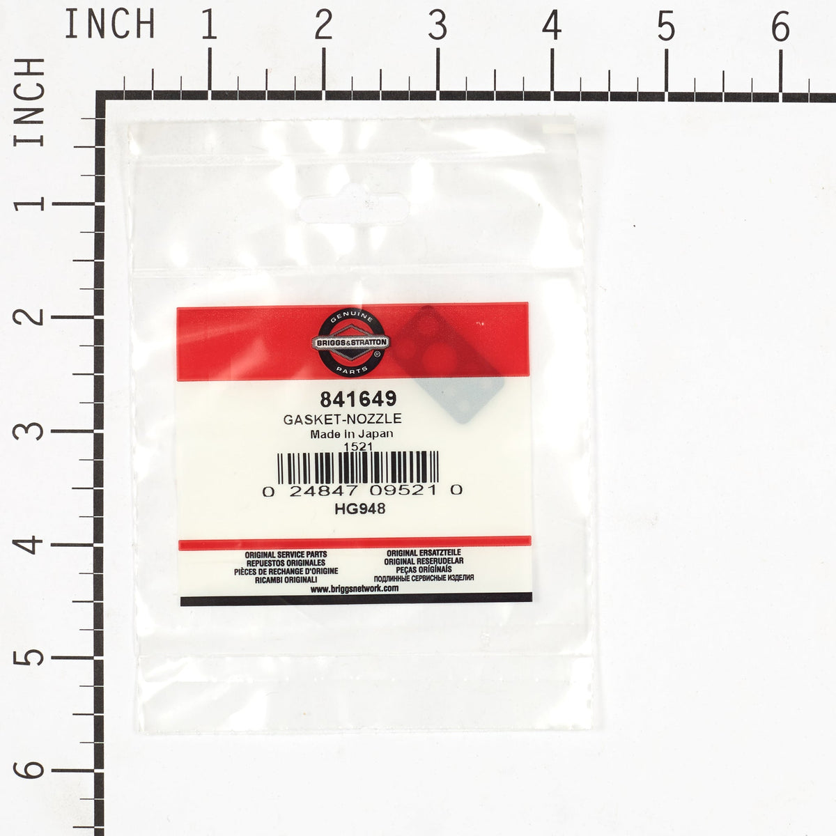 Briggs & Stratton 841649 Nozzle Gasket