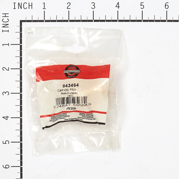 Briggs & Stratton 843464 Oil Fill Cap