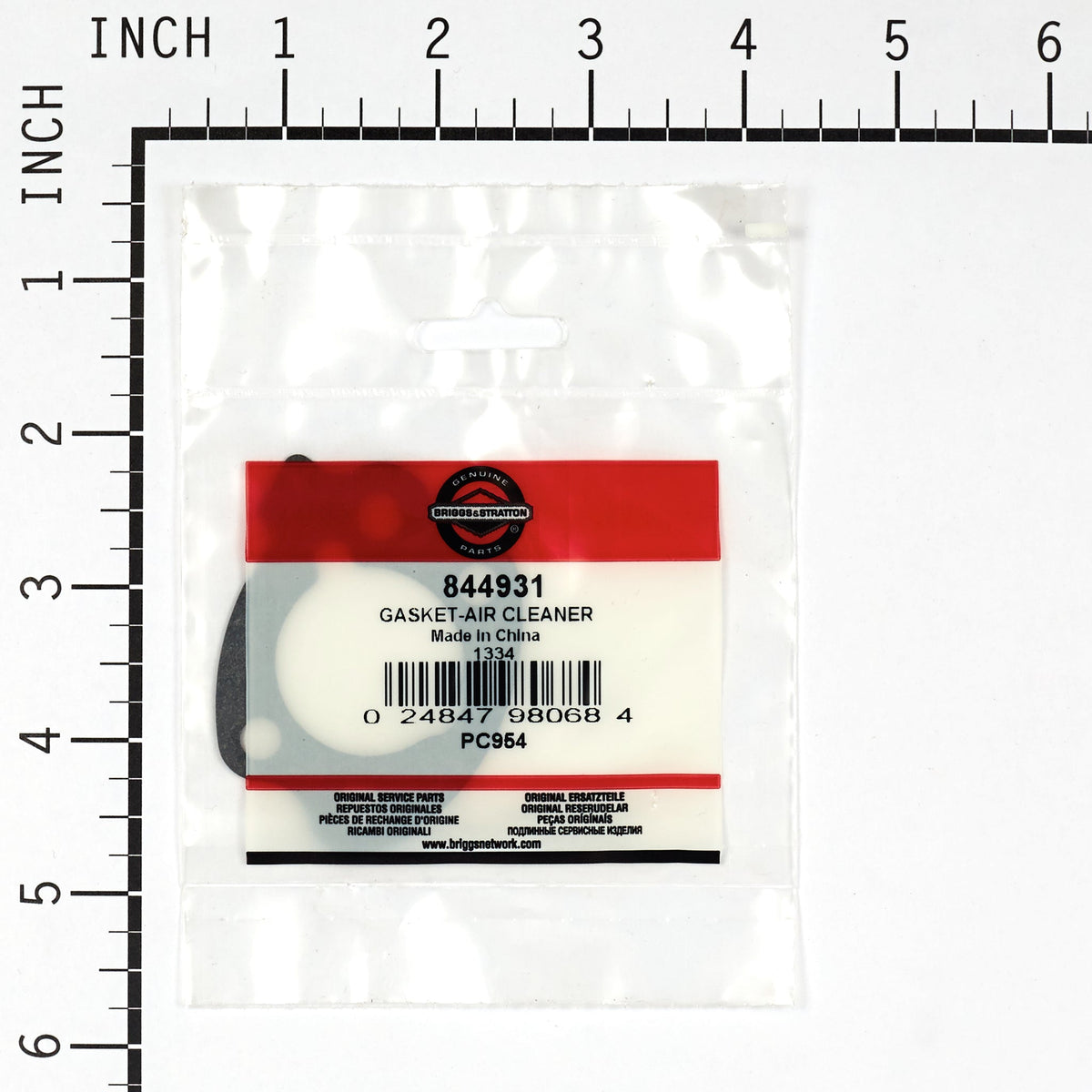 Briggs & Stratton 844931 Air Cleaner Gasket