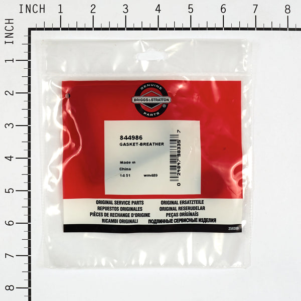 Briggs & Stratton 844986 Breather Gasket