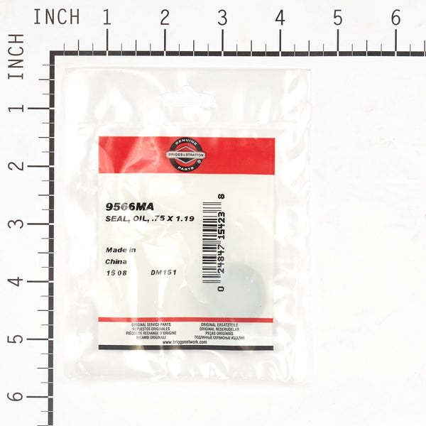 Briggs & Stratton 9566MA Oil Seal, .75 X 1.19