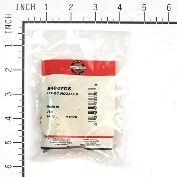 Briggs & Stratton B4847GS Quick Connect Nozzles Kit