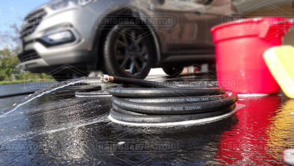 Briggs & Stratton 8BS25 Heavy-Duty Rubber Garden Hose (25ft)