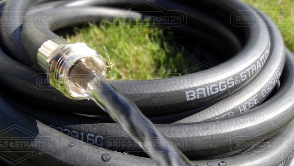 Briggs & Stratton 8BS25 Heavy-Duty Rubber Garden Hose (25ft)